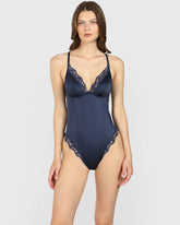 La Senza Non Wired Lingerie Dark Blue / M